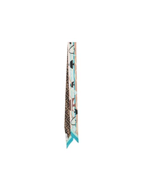 FENDI Fendi Blue Scarves Women