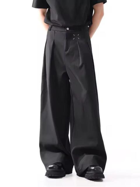 Other Designers Vintage - Extreme Wide Leg Pleated Trousers Baggy Pant