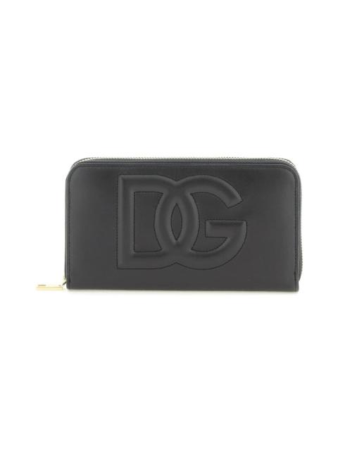 Dolce & Gabbana Zip Around Leather Wallet