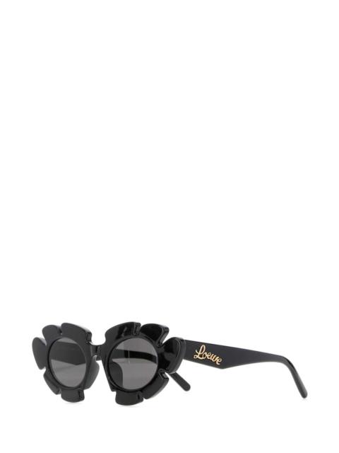 Loewe Loewe Women Black Acetate Paula S Ibiza Flower Sunglasses