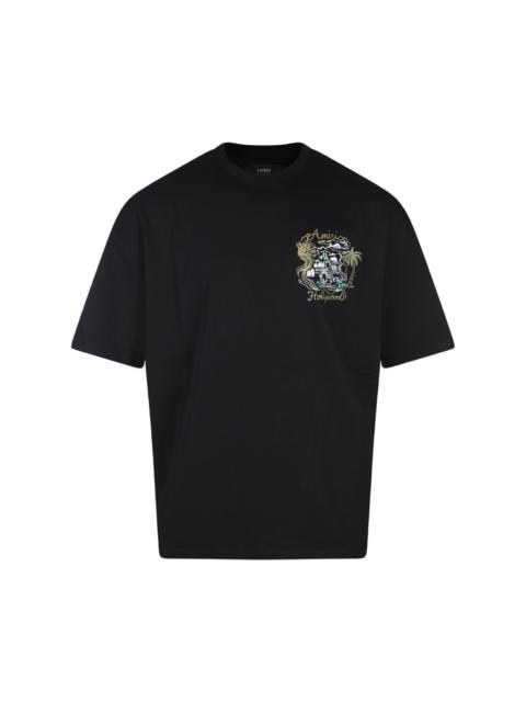 AMIRI Black Cotton T-shirt