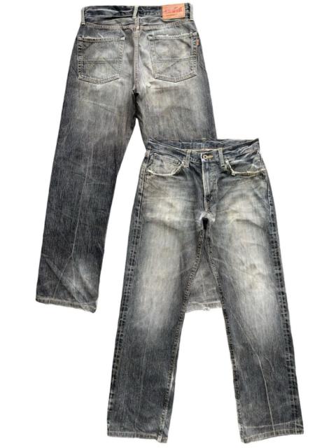 Other Designers Vintage 90s Edwin 505zx Selvedge Black Denim Jeans 31x31