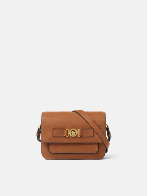 VERSACE Medusa Biggie Nabuck Messenger Bag