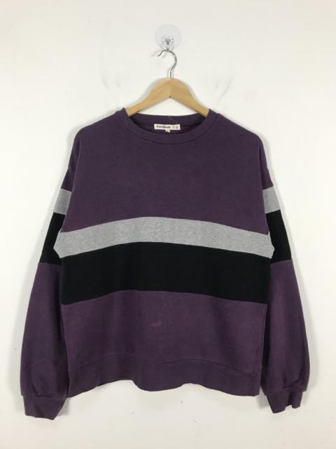 Other Designers Japanese Brand - Cutie Blonde Colorblock Sweatshirt Baggy