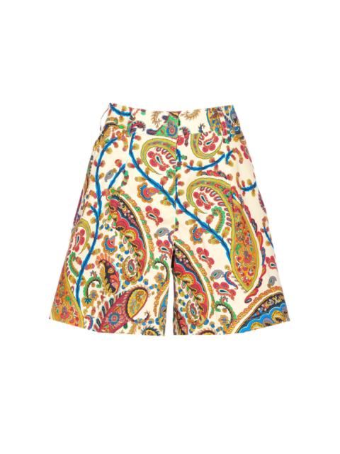 Etro Etro Women Paisley Bermuda