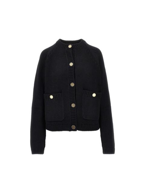 TOTEME Toteme Cotton Knit Cardigan Black Women