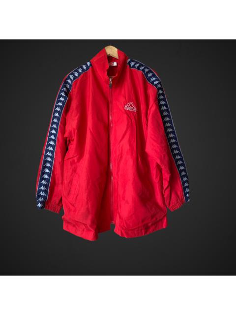 Other Designers Vintage - Vintage Kappa Sidetape Windbreaker Jacket Kappa Hip Hop