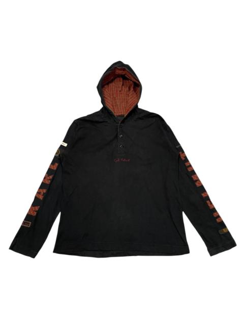 Other Designers Vintage Karl Helmut Pink House Embroidered Hoodie Shirt