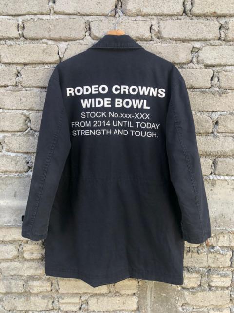 Other Designers Japanese Brand - Japanese Rodeo Crowns Wide Bowl Parka Sunfaded