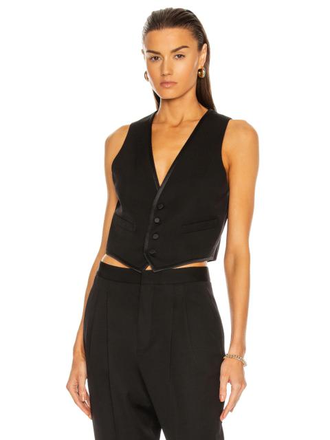 SAINT LAURENT Waistcoat Top