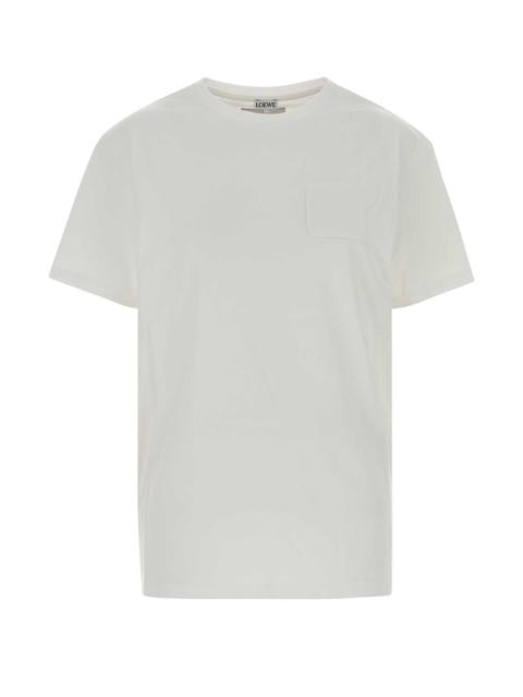 Loewe Loewe Women White Cotton Loewe X Cosima Von Bonin T-Shirt