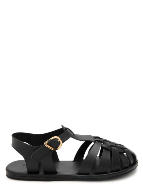 ANCIENT GREEK SANDALS Ancient Greek Sandals Karina Woven Leather Sandals