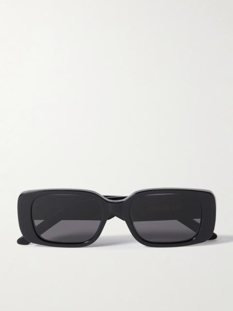 Dior Wildior S2u Rectangular-frame Acetate Sunglasses