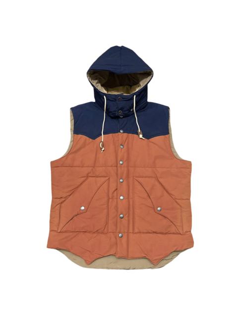 Other Designers Sugar Cane Toyo Enterprises Puffer Vest Detachable Hood