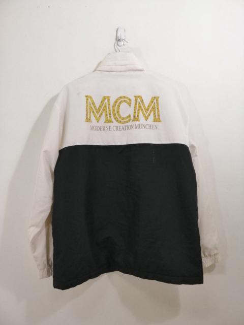 MCM Vintage MCM Jacket Leopard Big Logo Design