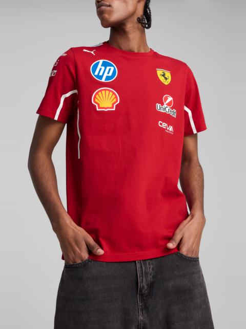 PUMA PUMA Scuderia Ferrari Team Cotton Graphic T-Shirt in Dark Cherry at Nordstrom