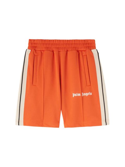 Palm Angels Palm Angels Track Shorts Brick Red/Off-White