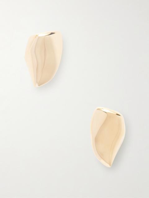 Bottega Veneta Gold-plated Sterling Silver Earrings