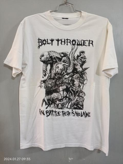 Other Designers Vintage - Bolt Thrower In Battle There Is No Law! Bootleg Rare!
