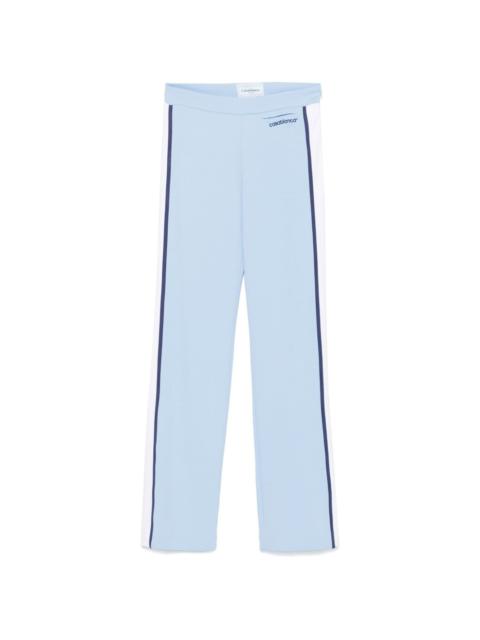 piqué track pants