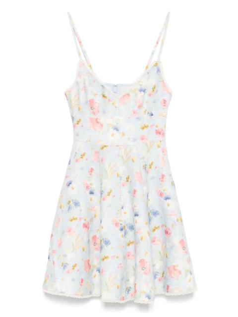 Zimmermann `Lucky Picnic` Mini Dress