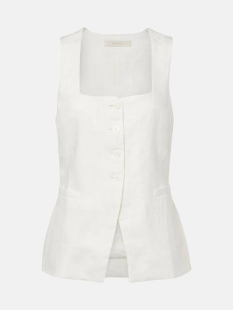 FAITHFULL Linen top