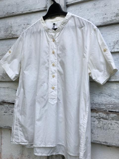 Margaret Howell - MHL. CROPPED HALF BUTTON SHIRT