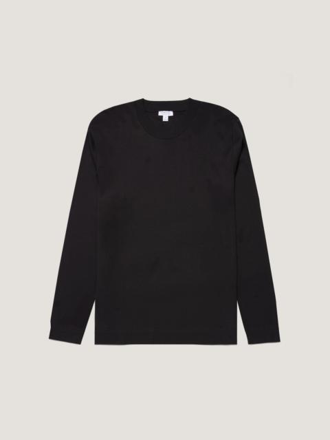 Sunspel Long Sleeve Heavyweight T‑shirt