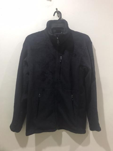 The North Face ALL Black TNF Ultra Light Fleece Stretchable Jkt