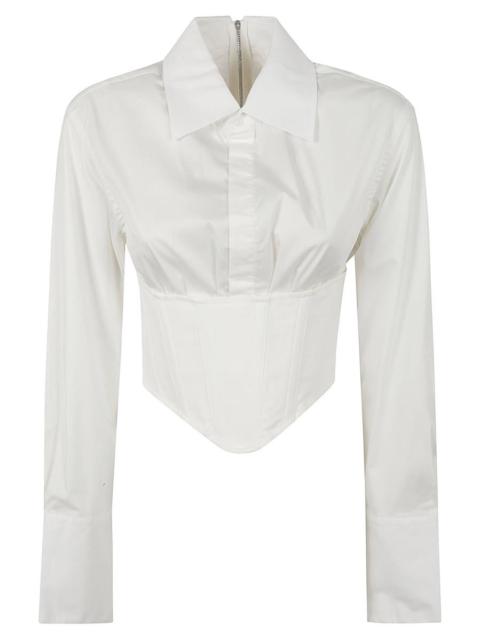 DION LEE SHIRTS WHITE