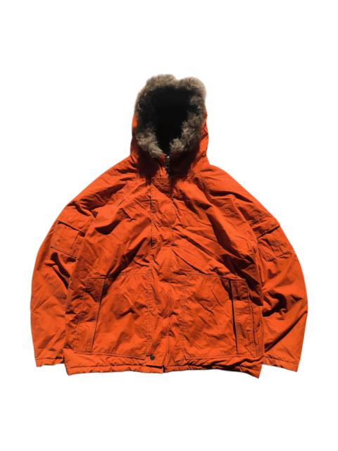 Timberland Vintage 2000s Timberland Fur Bomber Jacket