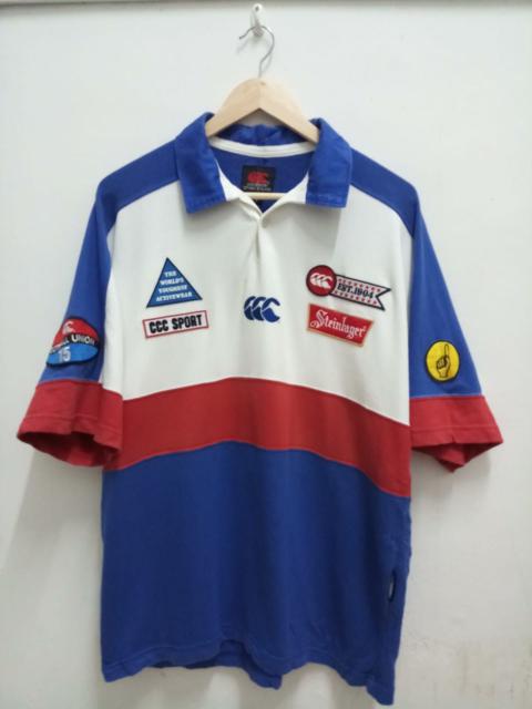 Other Designers Canterbury Of New Zealand - VINTAGE CANTERBURY STEINLAGER CCC SPORT FOOTBALL UNION SHIRT