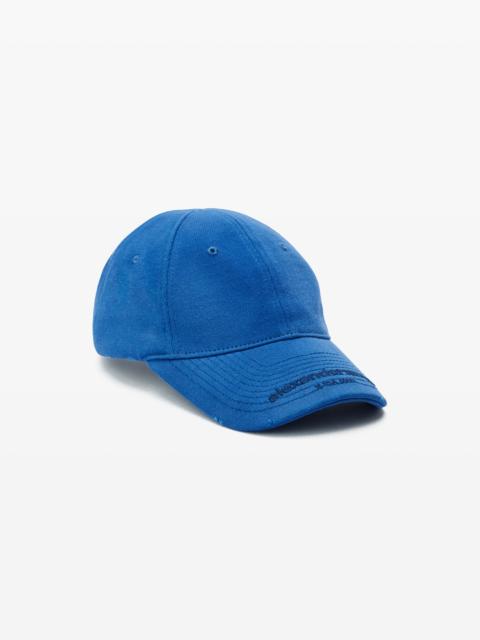 Alexander Wang Blue Logo Baseball Cap