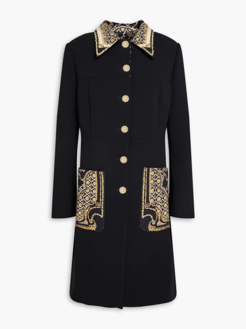 CAMILLA Embellished twill coat