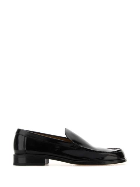 Lemaire Lemaire Men Black Leather Loafers