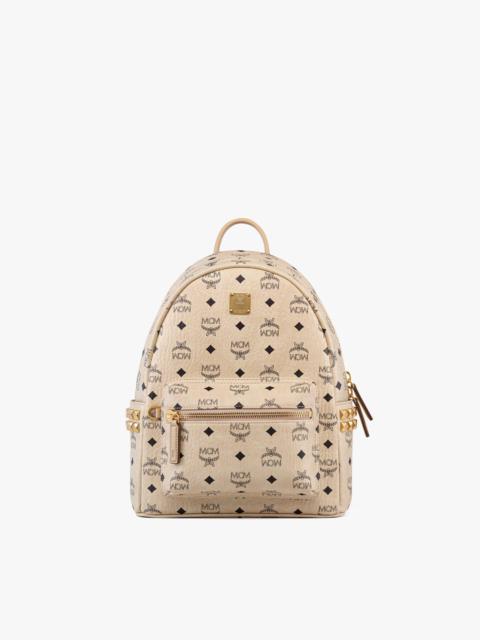 MCM Stark Side Studs Backpack in Visetos