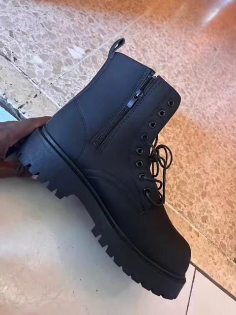 Other Designers Japanese Brand - Chunky Combat Boots • Cyber Grunge Platform Tactical Boots