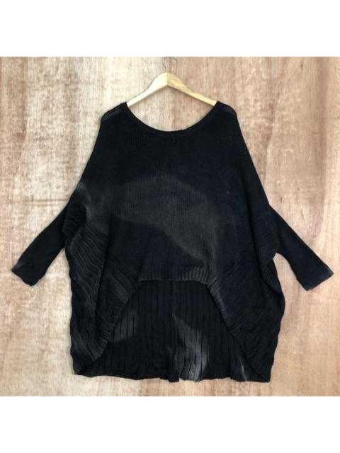 Other Designers Homespun Knitwear - Thick Homespun Knit Acid Wash Sweater oversize