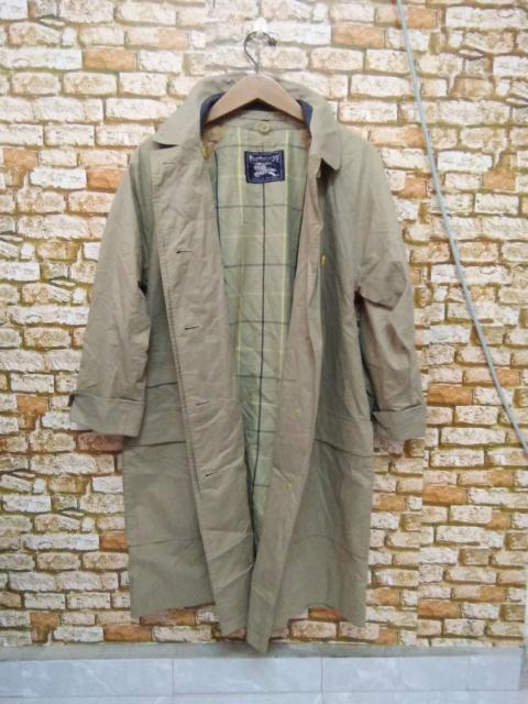 Burberry BURBERRY NOVA CHECK TRENCH COAT MADE IN ENGLAND (A371)