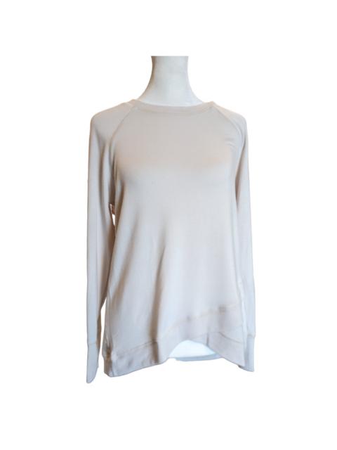 Other Designers Magaschoni Buttery Soft Cream Criss Cross Sweater Small