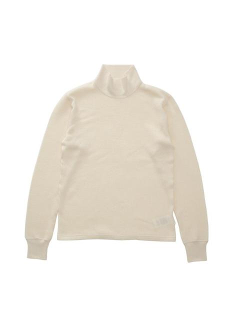 visvim SOLAR WAFFLE SKIVVY L/S (SUPERFINE) IVORY