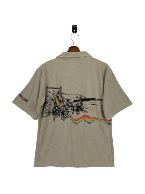 Other Designers VINTAGE LIGHTNING BOLT SURF DESIGN HAWAII SHIRT
