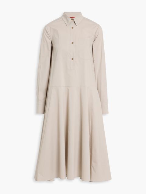 Altuzarra Cotton-blend poplin midi shirt dress