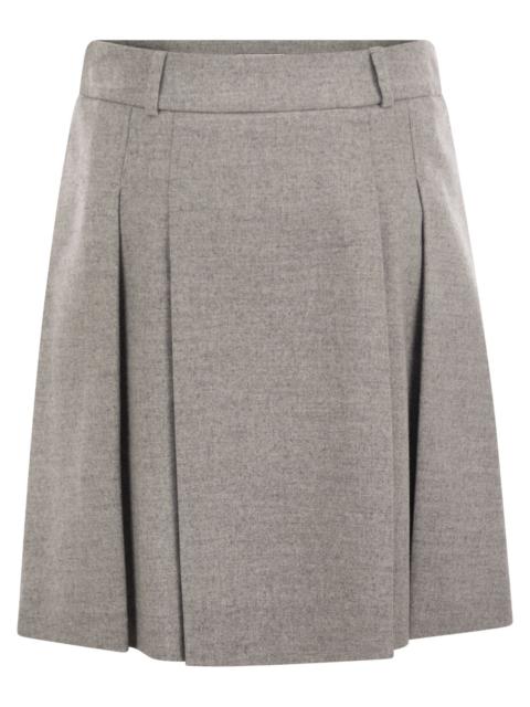 Peserico - Peserico Women Short Skirt In Wool And Viscose