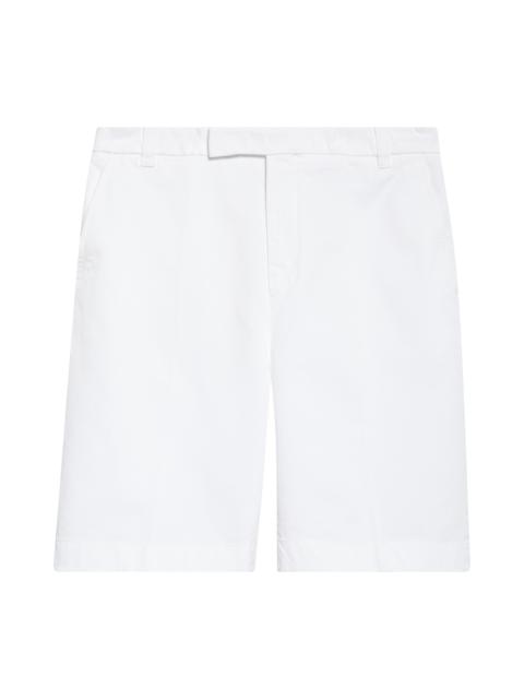 Thom Browne Thom Browne Typewriter Cloth Utility Chino Shorts in White at Nordstrom
