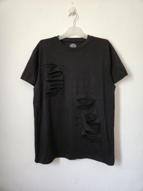 Other Designers Other - Ripped Black Tee B&M