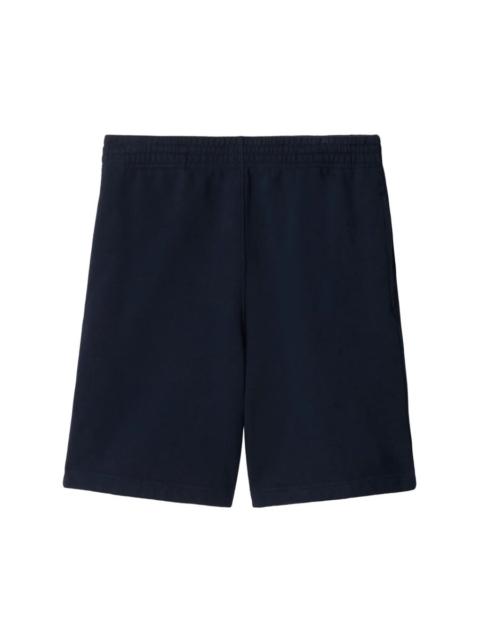 Burberry Burberry Equestrian Knight Design Cotton Shorts