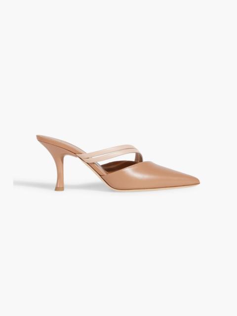 MALONE SOULIERS Tia 70 two-tone leather mules