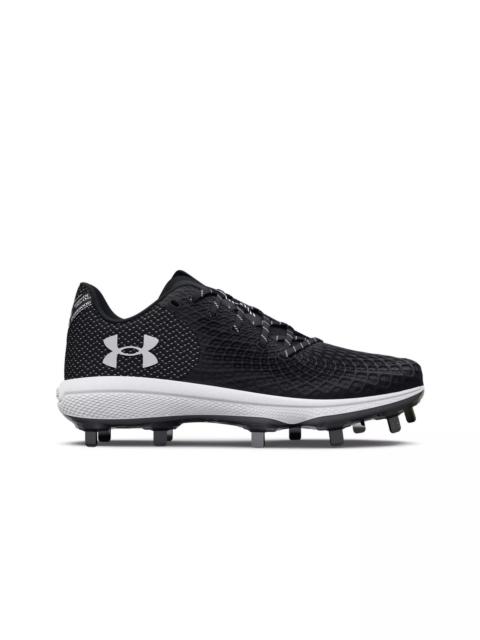 Under Armour Glyde 2 MT "Black/Metallic Silver" Women's Softball Cleat