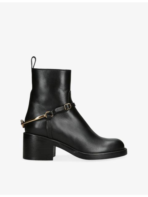 Chloé Dakota Leather Ankle Boots